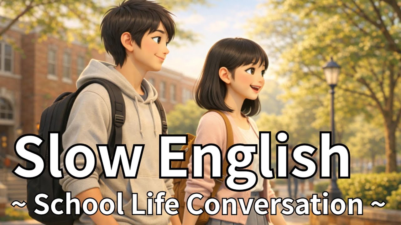 School Life Conversation — Slow and Easy English For Beginners