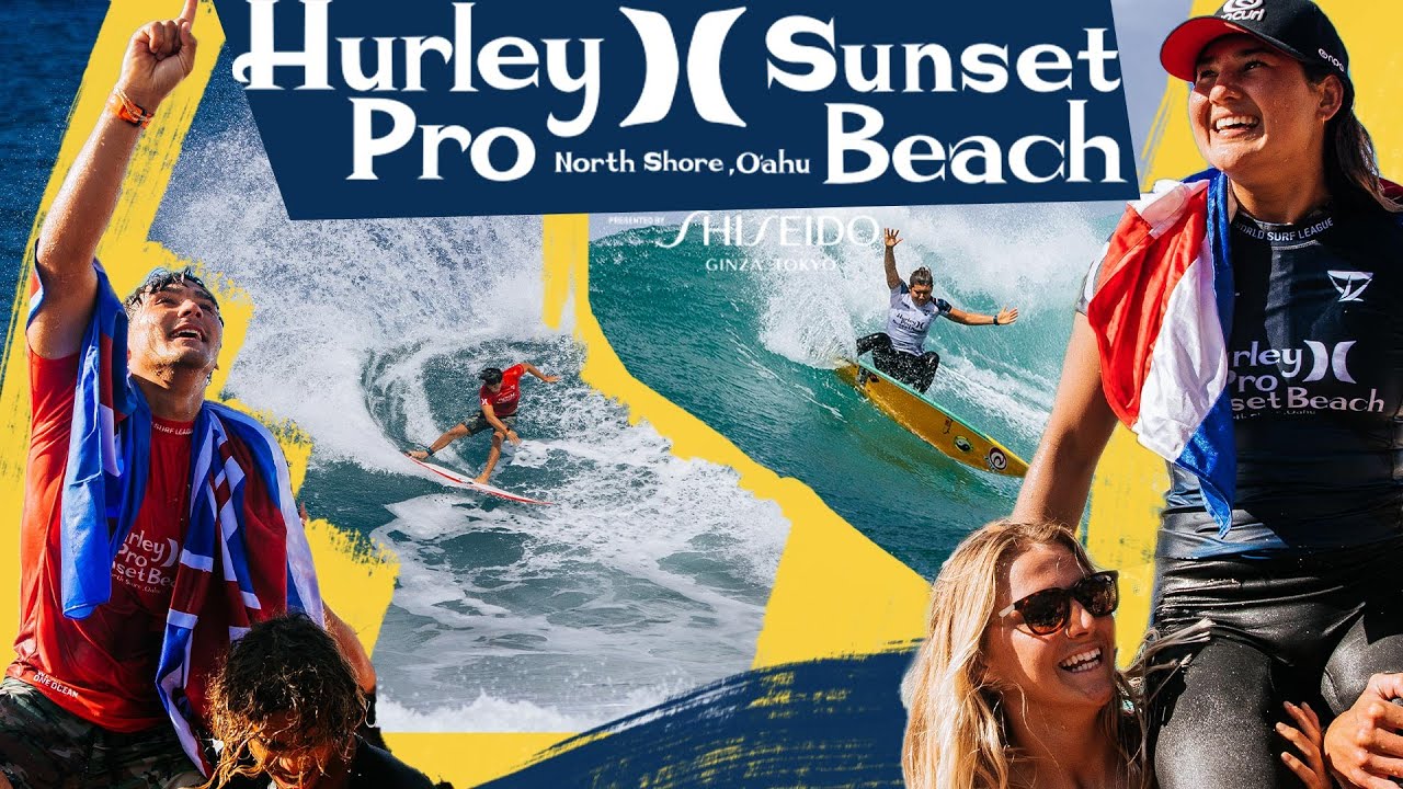 Mamiya, Hennessy Win Hurley Pro Sunset Beach, Take Yellow Leaders Jerseys | WSL Presents in 4K