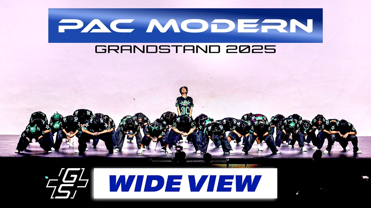Pac Modern (Wide View) | 2nd Place Adult Team | GrandStand Dance Competition 2025