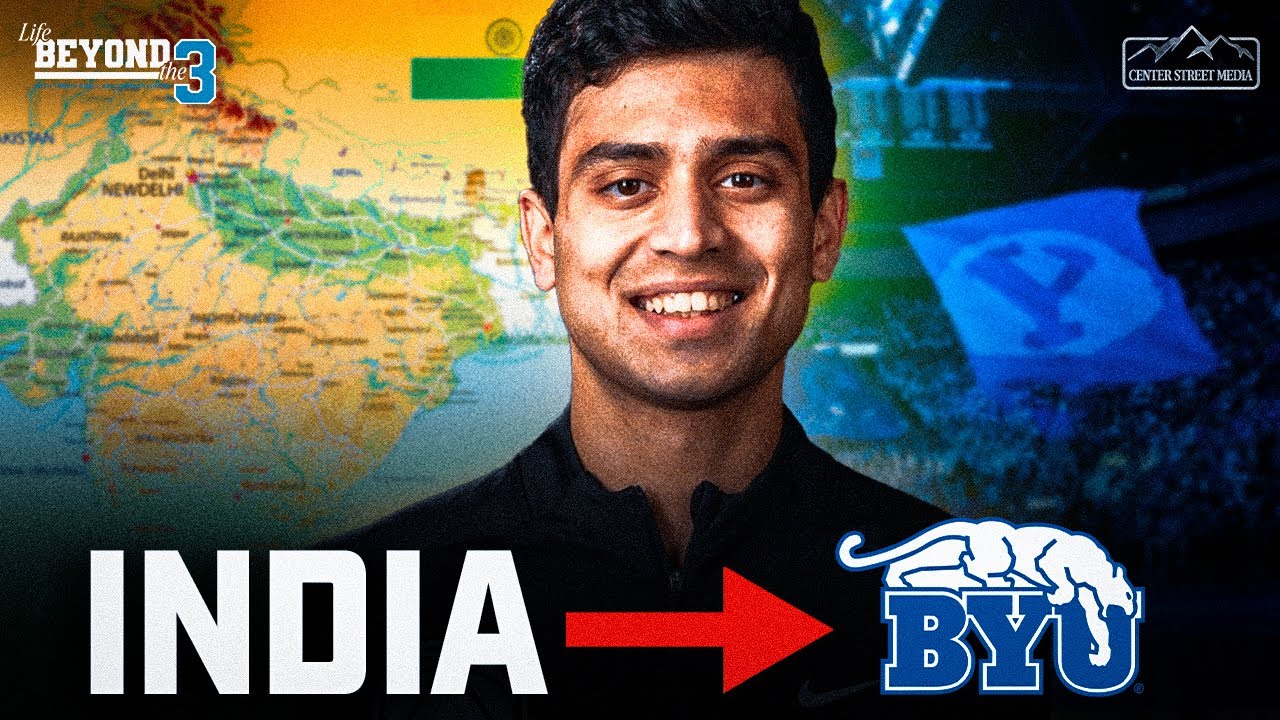 He Left INDIA to Chase His Basketball DREAMS at BYU - Dhruv Mehrotra's Journey is Changing the Game!