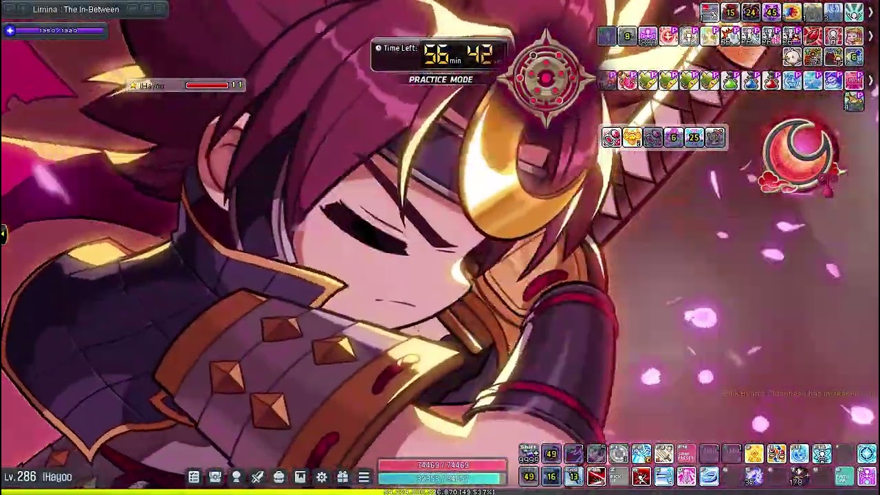 Maplestory Post Revamp Hayato vs Black Mage (397mil CP)