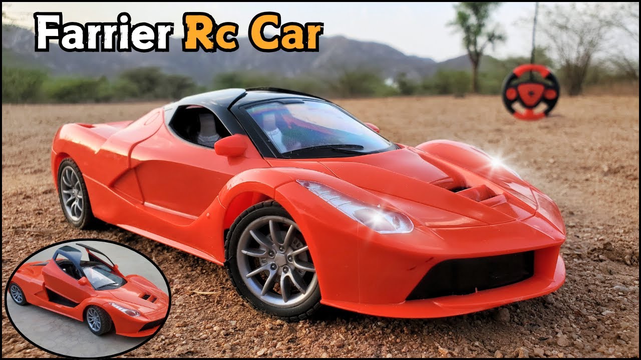 Ferrari Rc Car Unboxing - Rc Car Open Door - Remote Control Farrari Car - rc car under 1000 testing