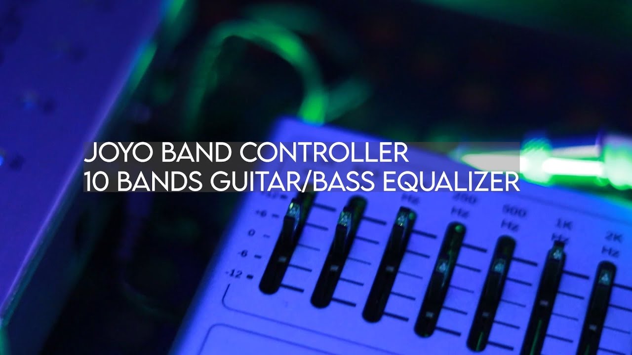 Joyo Band Controller - Equalizer pedal (no talking demo)