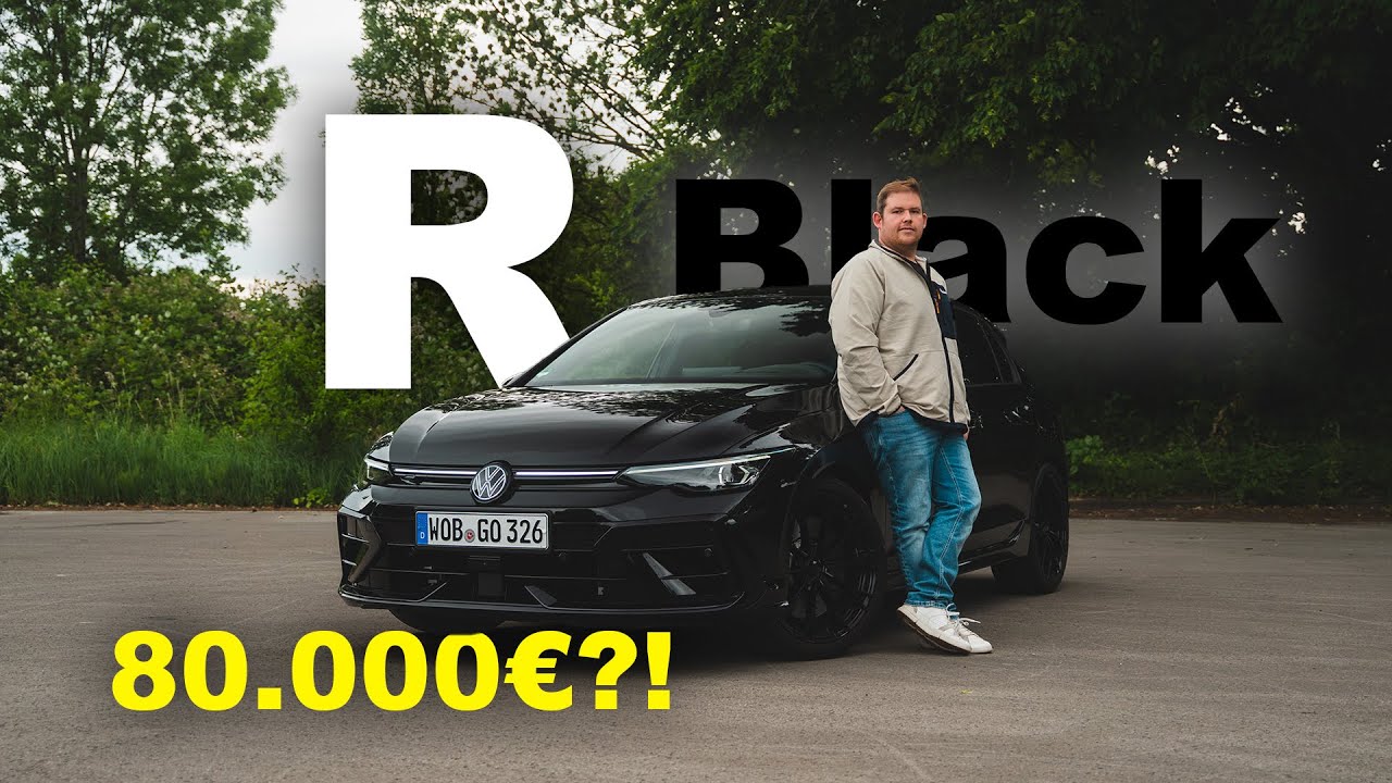 Golf 8 R Black Edition &ndash; 333 PS, 270 km/h & dunkler Look!🖤🔥PlanetVAG