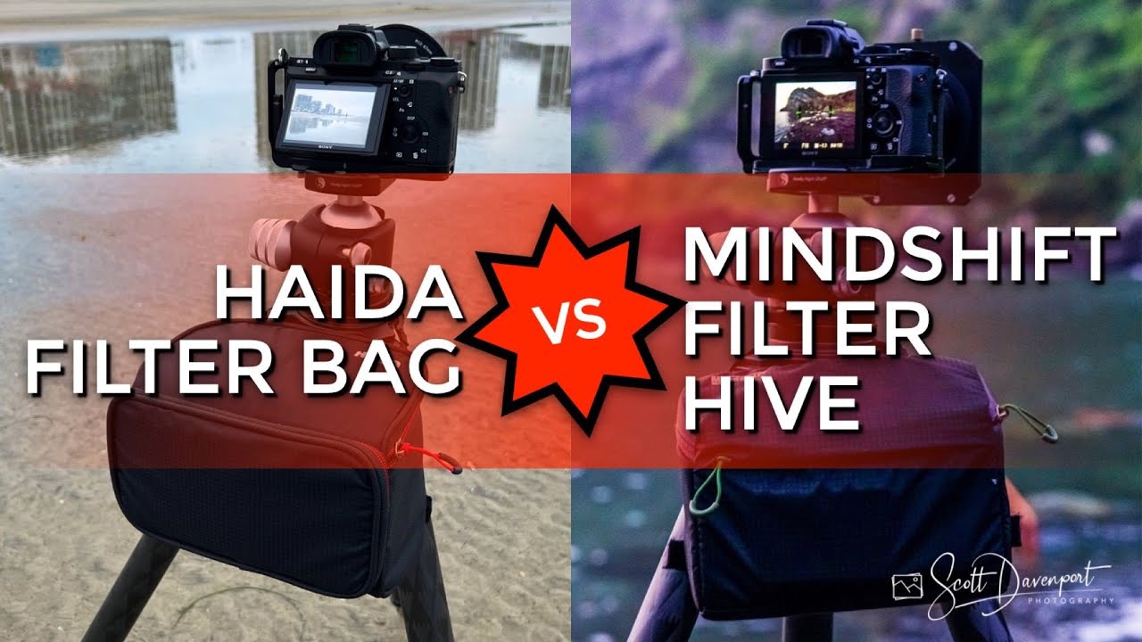 The Haida Filter Bag Vs. The MindShift Filter Hive