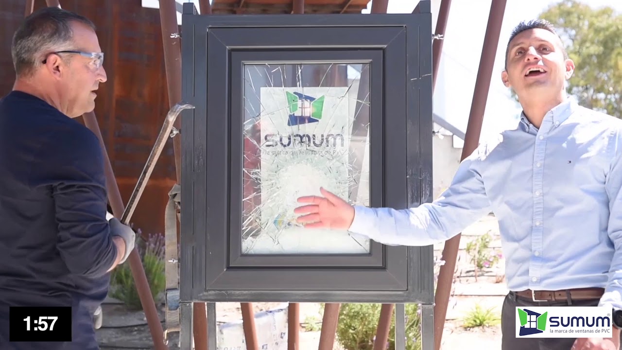 Prueba resistencia ventana SUMUM