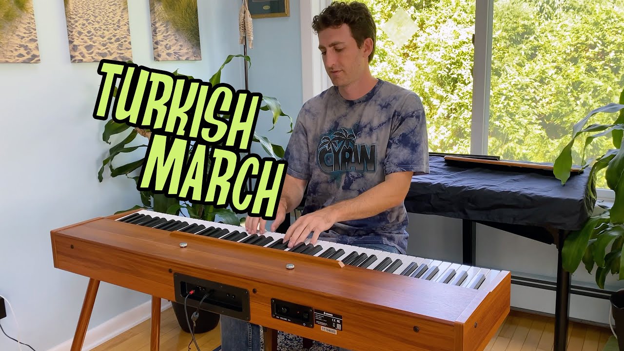 Cyran plays the Turkish March (Mozart - Rondo Alla Turca) [DDP-80]