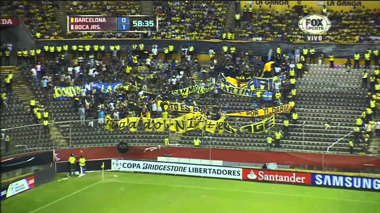 Barcelona 1 - 2 Boca - Copa Libertadores 2013 - Fase de Grupos
