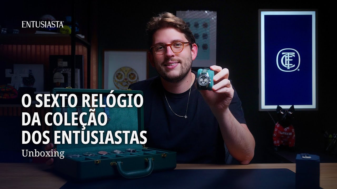 MAIS UM PRA CONTA! O SEXTO RELÓGIO DA COLEÇÃO DOS ENTUSIASTAS | UNBOXING