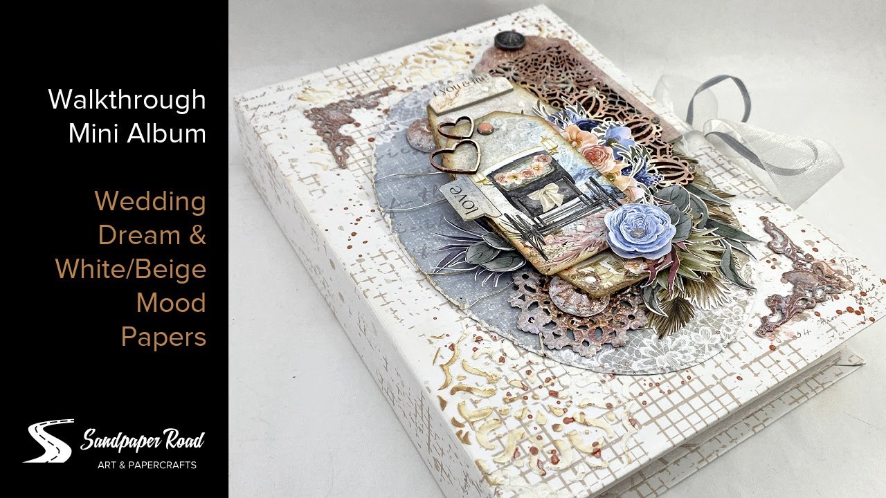 Wedding Mini-Album Walkthrough | Craft O'Clock Papers