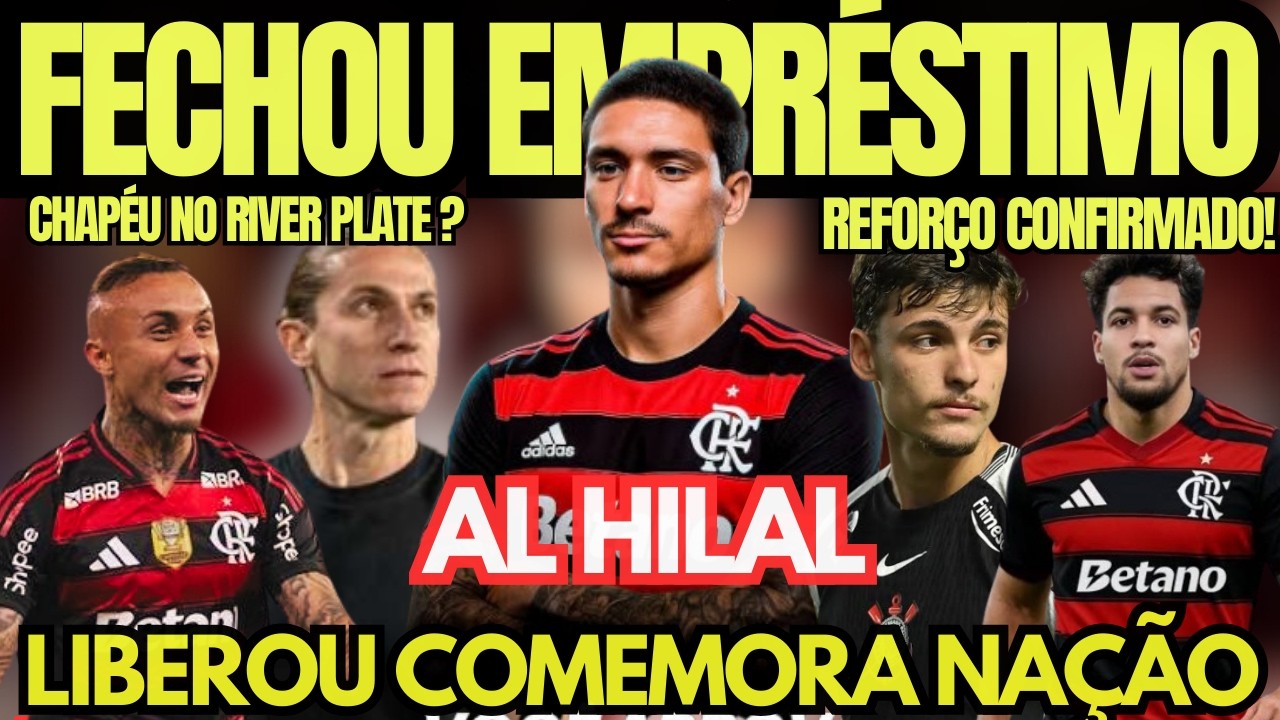 Flamengo surpreende/ FAZ CONTATO COM DARWIN N ,E ACETA COM MEIA DO RIVER , TORCIDA DO CORINTHIANS DE