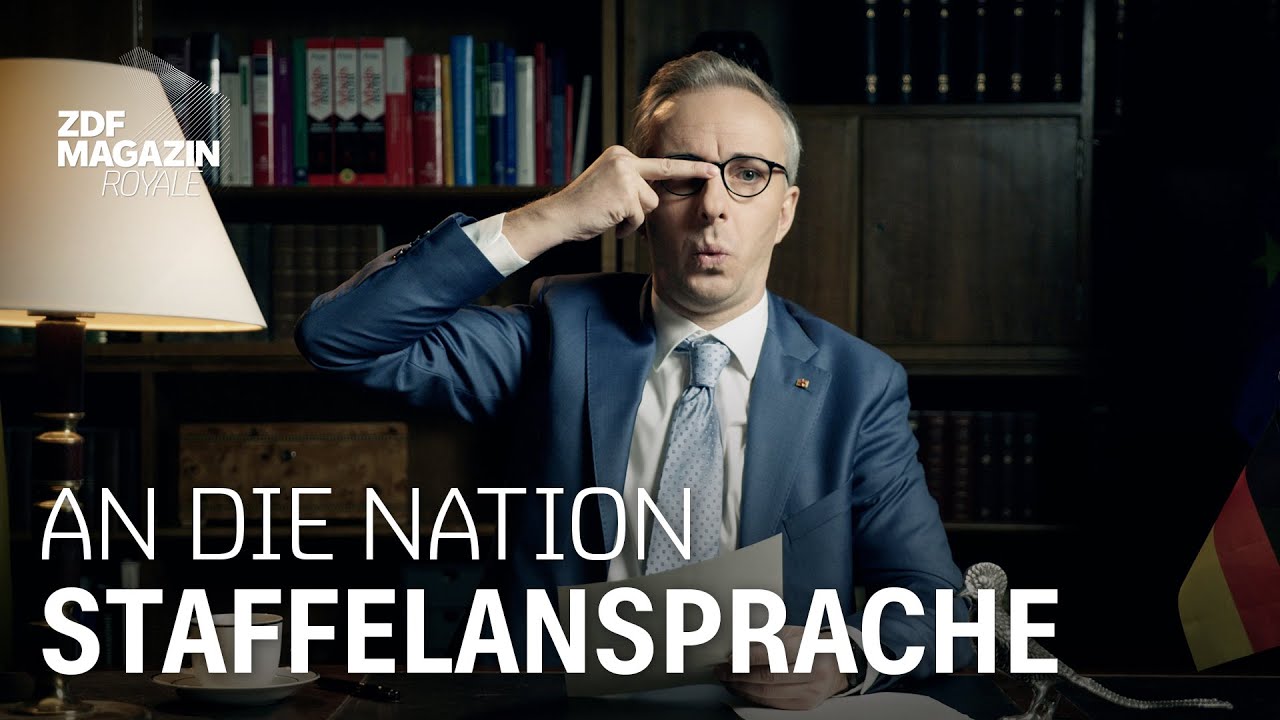 Demokratische Herzensgr&uuml;&szlig;e &ndash; Staffelansprache Fr&uuml;hling 2025 | ZDF Magazin Royale