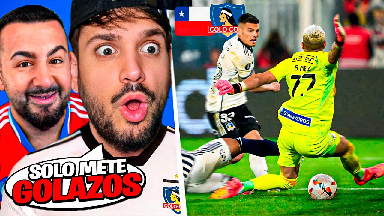 REACCIONANDO a LUCAS CEPEDA en COLO COLO con PAPI GAVI *SOLO HACE GOLAZOS ⚽🔥