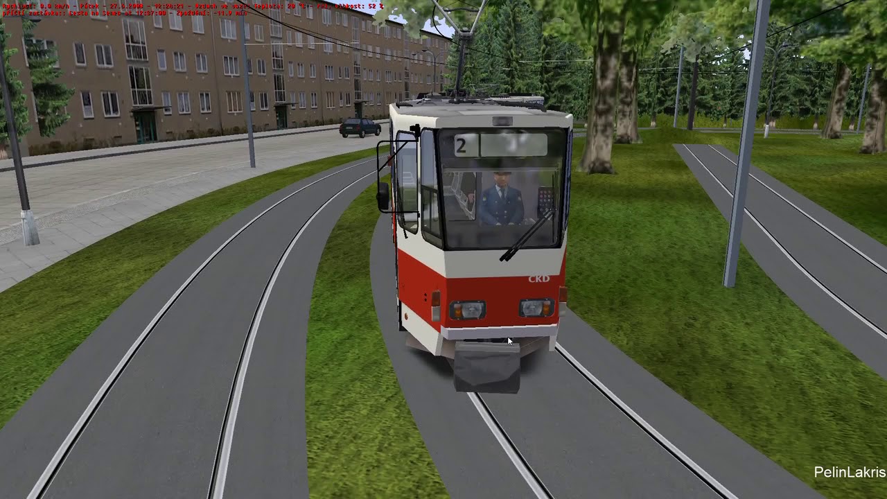 Gameplay #126, OMSI2, maps: Bratislava 2008, line: 2 Zlaté Piesky → Hlavná Stanica