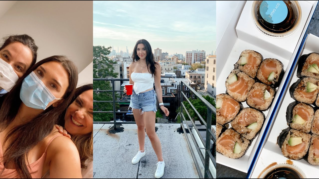 NYC weekend in my life | summer vibes!!  rooftop party, trying new restaurants