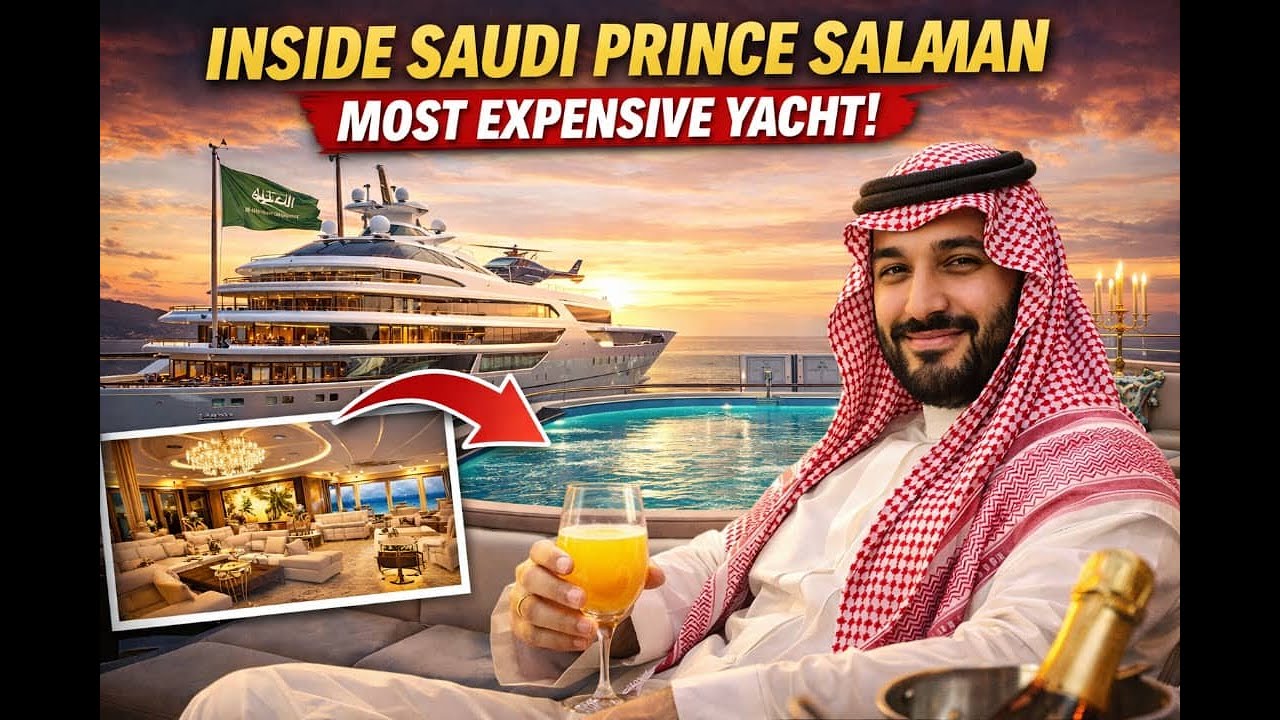 Inside Saudi Prince Salman's Most Expensive Yacht!