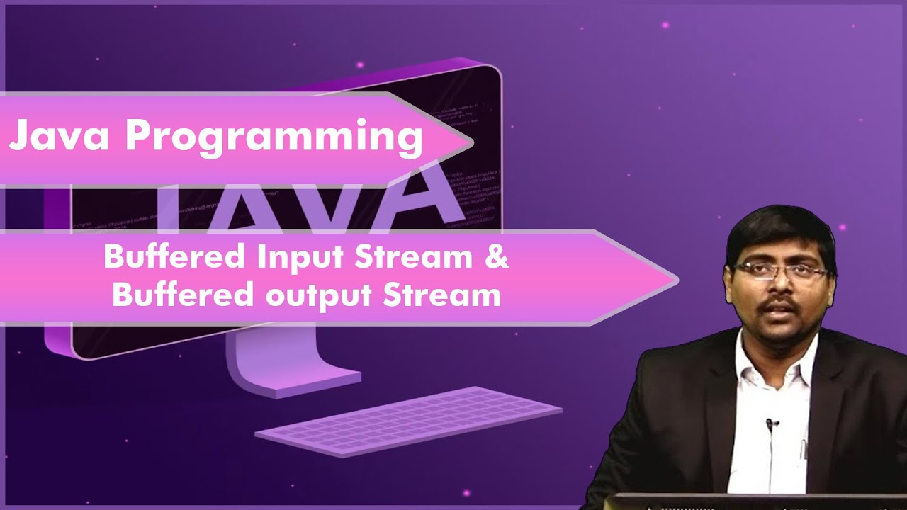 LEC44| Java Programming |Buffered Input Stream & Buffered output Stream By Dr. T.V. Nagaraju