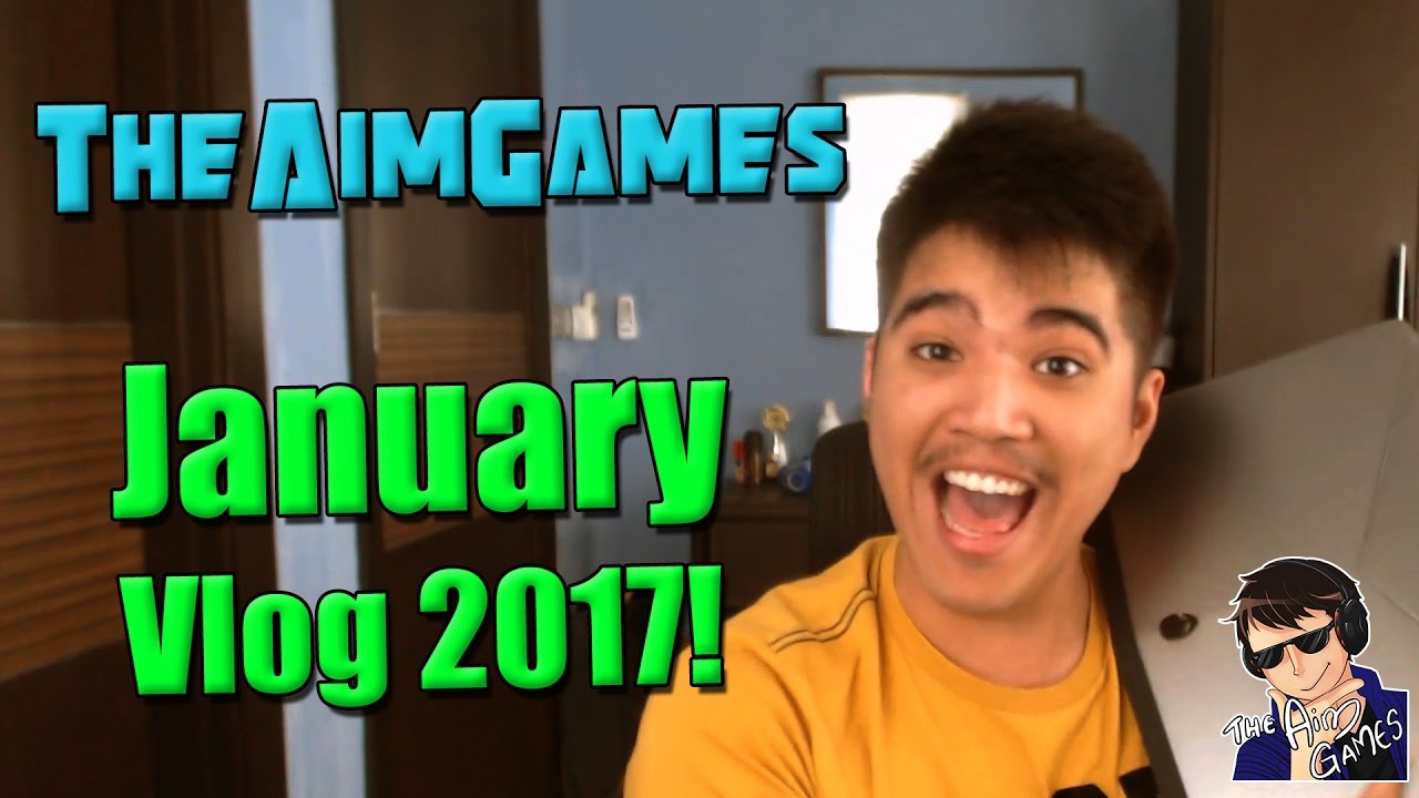 TheAimGames January Vlog 2017 - New Series?!
