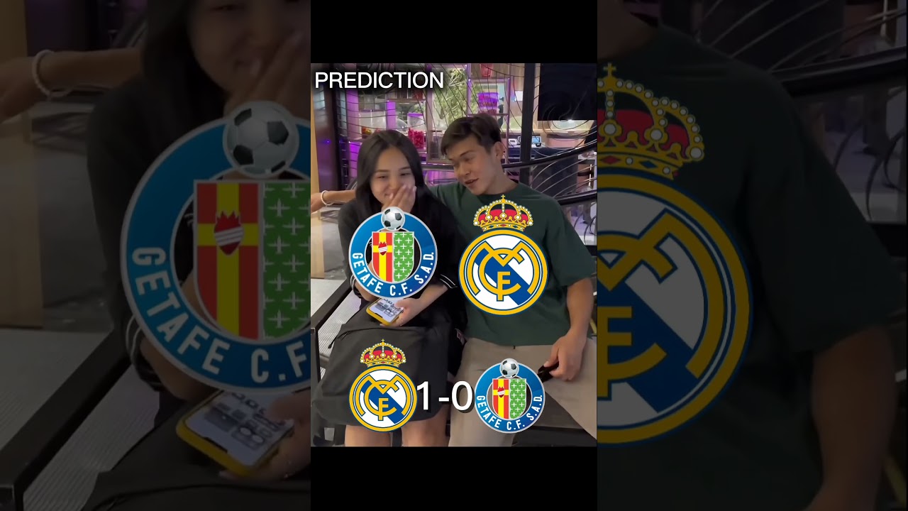 Real Madrid will cook Gatafe 💯 #realmadrid #getafe #predictions #championleague #ucl #laliga