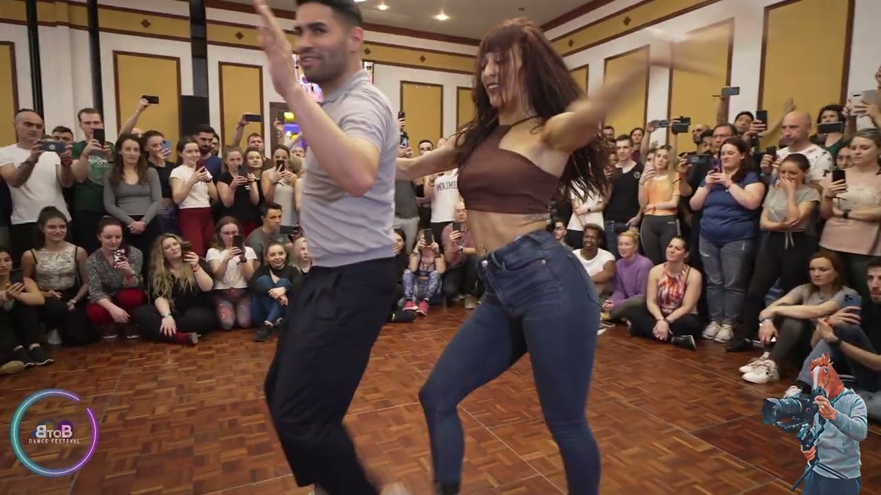 Marco & Sara [Entre Los Dos - SP Polanco & Karlos Rosé] Bachata workshop | Bucharest 2023