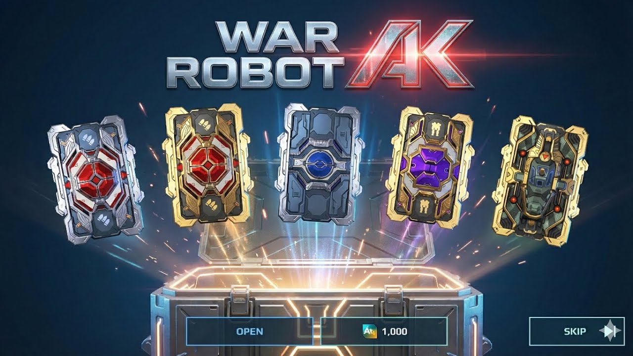 #warrobots #gameplay #gaming #crateopening | Crate opening with a lot of legendary items..... Wooow