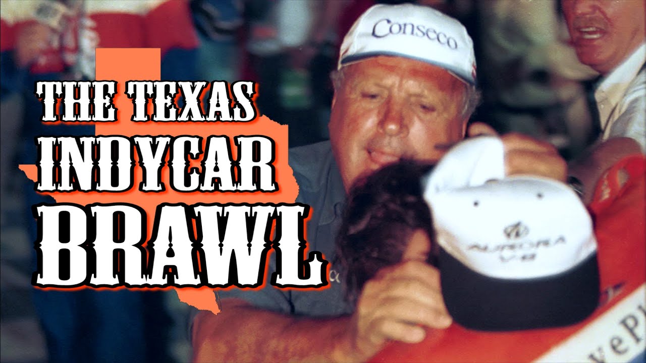 When AJ Slapped Arie - IndyCar's Victory Lane Brawl