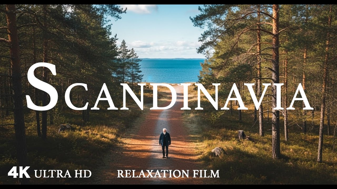 Scandinavia 4K &ndash; Relaxing Scenery & Hidden Gems with Calming Music