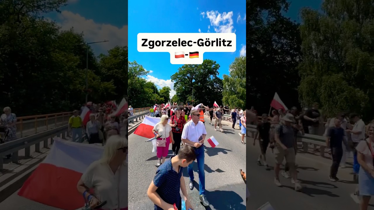 What&rsquo;s Going on Poland 🇵🇱 Germany 🇩🇪 Border #polska #niemcy #germany #border #g&ouml;rlitz #immigrant
