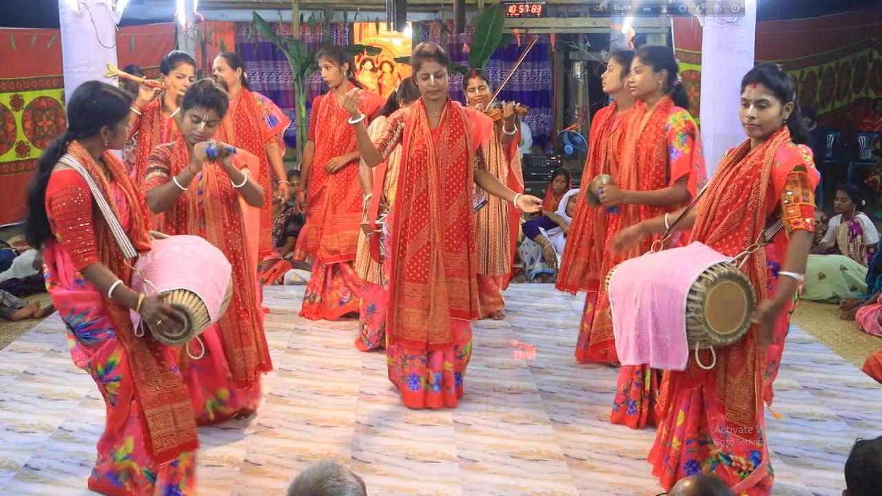 ত্রিবেণী অষ্টসখী সম্প্রদায়ের আসর কাঁপানো কীর্তন | আসর জমিয়ে দিল সখীরা | ত্রিবেণী অষ্টসখী |