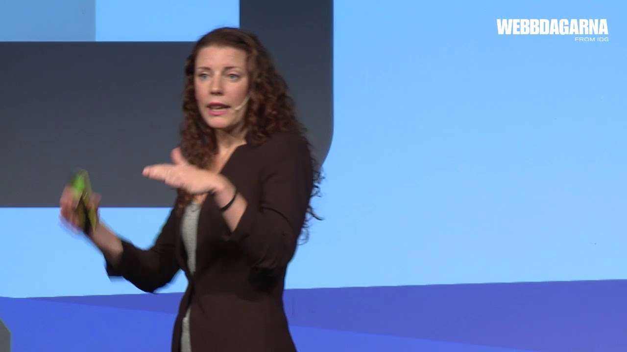 Lina Hansson, Webbdagarna Göteborg 2017.