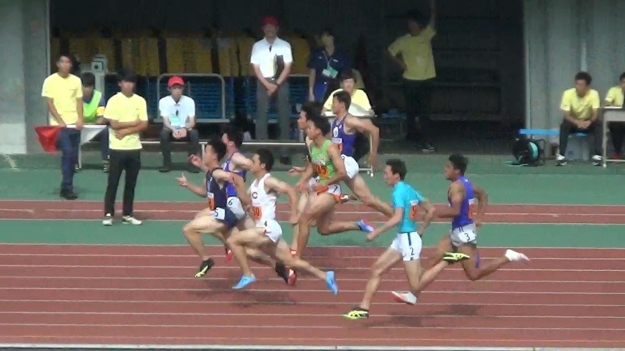 宮本大輔 10.11(+3.2) 決勝 男子100m 関東インカレ陸上2018