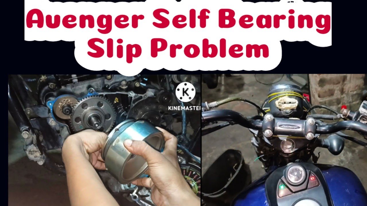Avenger 150/220/Pulser 150 bike Self starting /bearing problem.