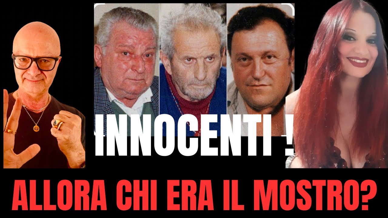 Mostro di Firenze: Compagni di Merende PACCIANI, LOTTI, VANNI innocenti. Chi era davvero il Mostro?