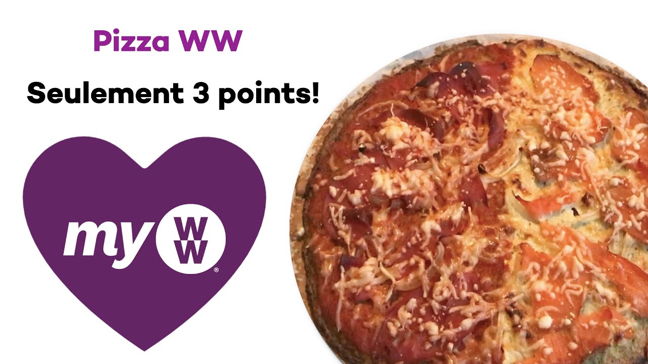 Pizza Weight Watchers à 3 points seulement! SANS GLUTEN et IG bas
