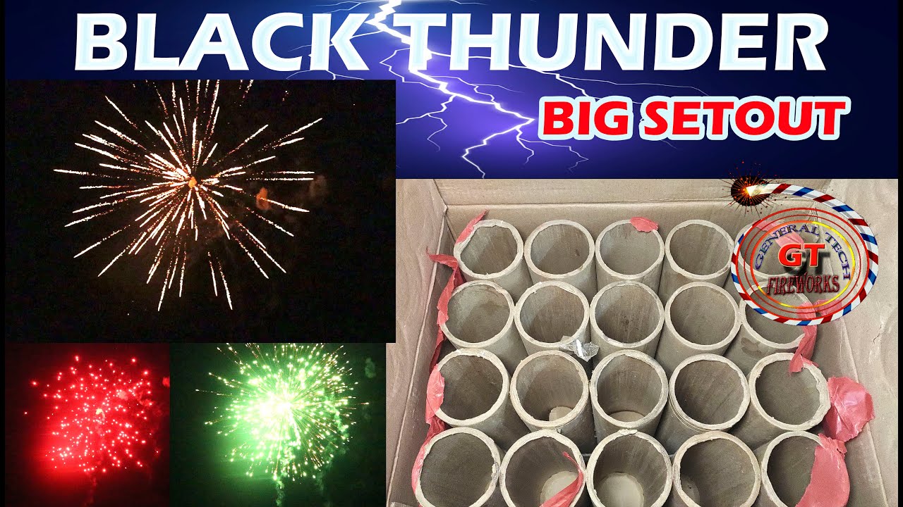BLACK THUNDER MEGA от Pandyan Fireworks