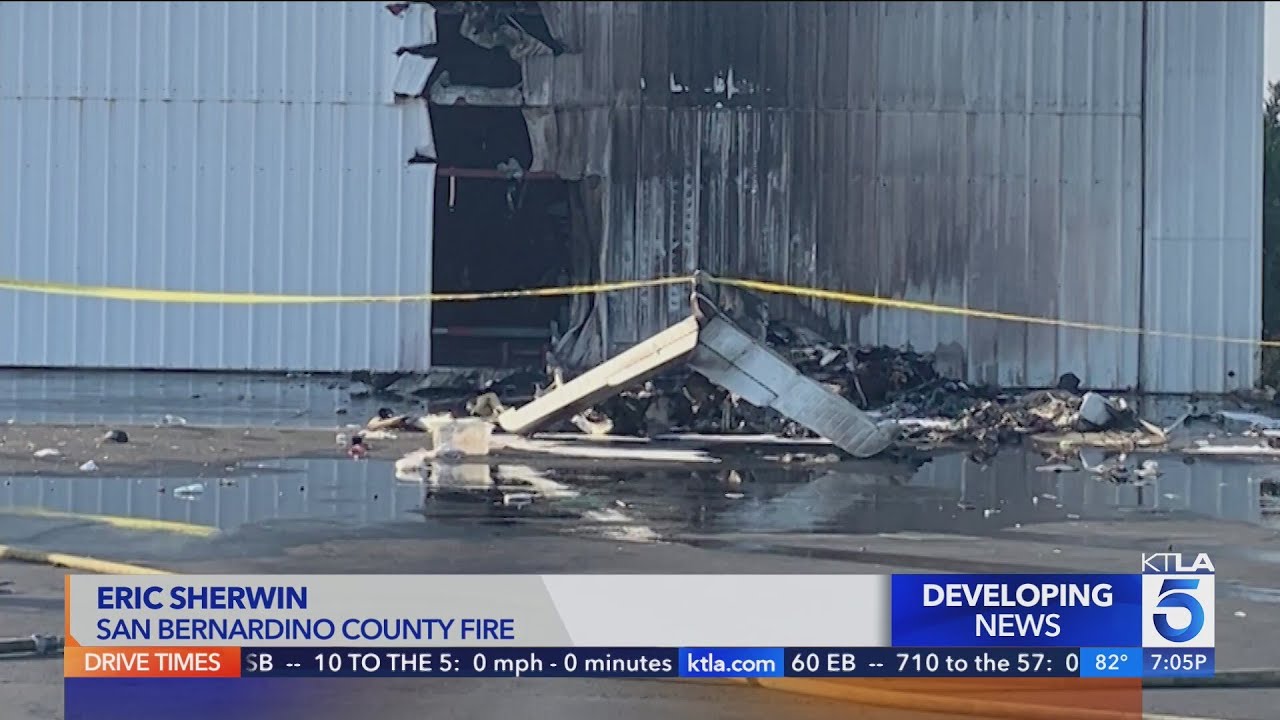 3 dead in San Bernardino County plane crash