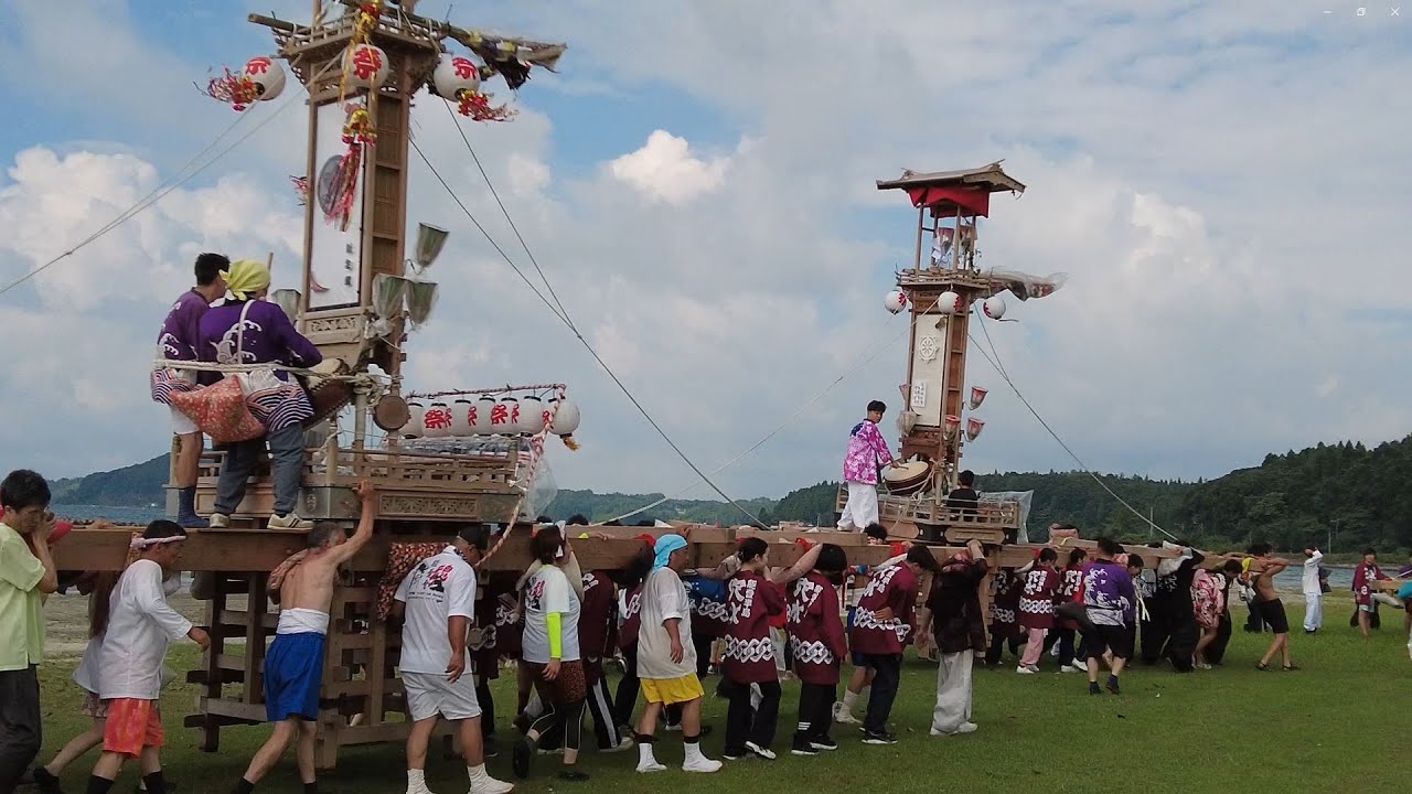 穴水町『沖波大漁祭り 立戸の浜へ』2025/08/15