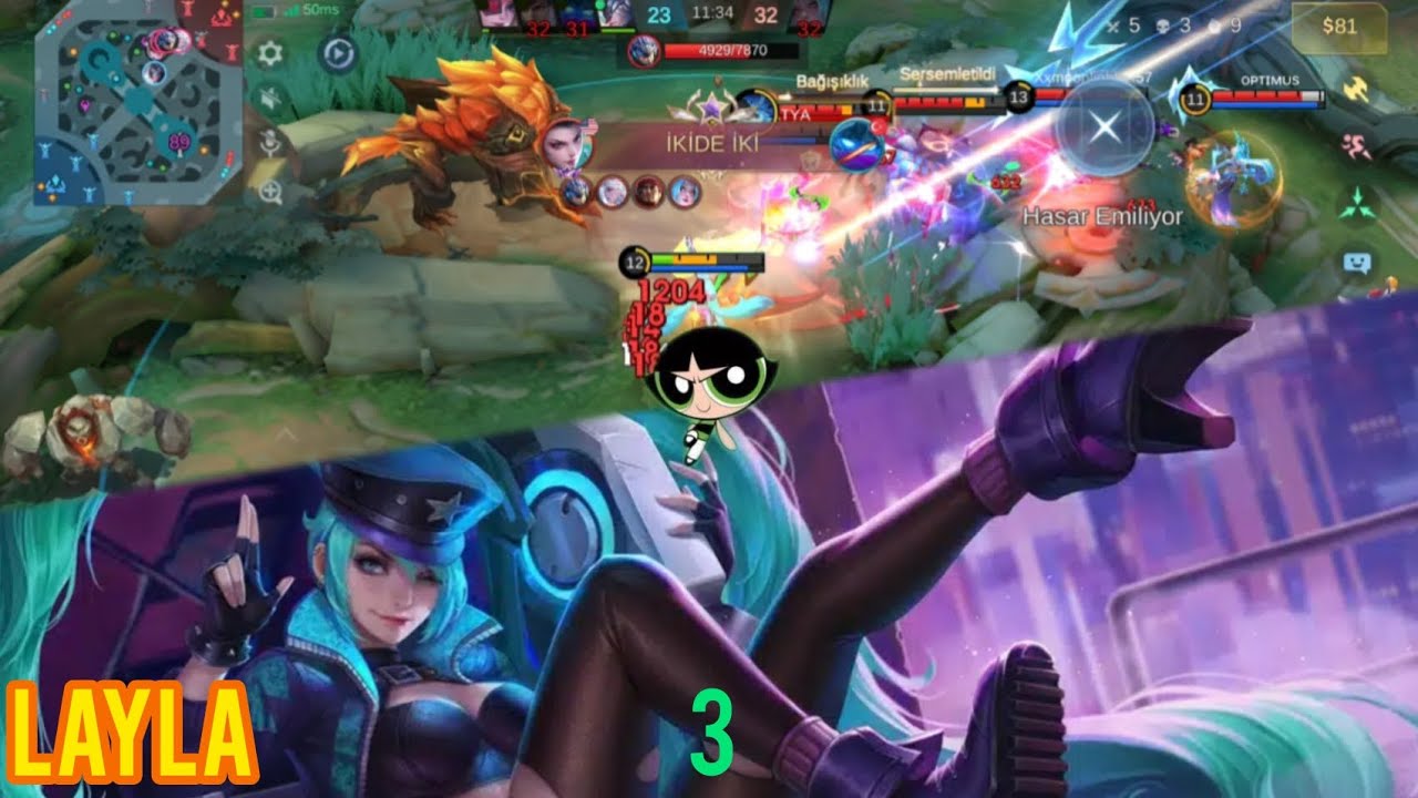 Busiçka - Layla 3 / Mobile Legends 
