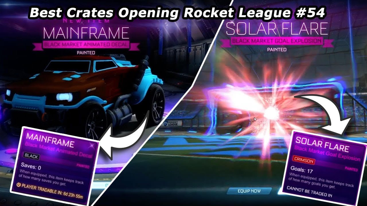 Best Crates Opening Rocket League #54