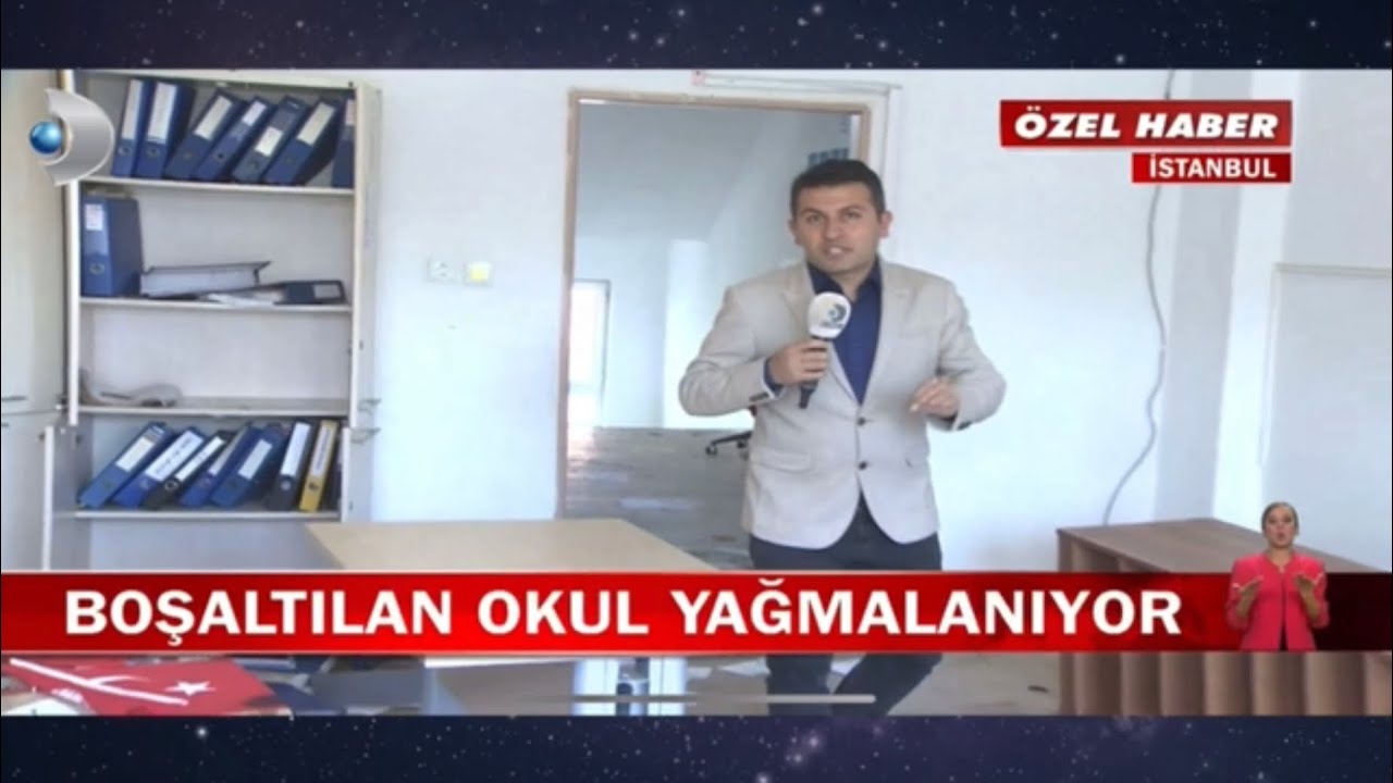 Bu Okul Gece Gündüz Yağmalanıyor