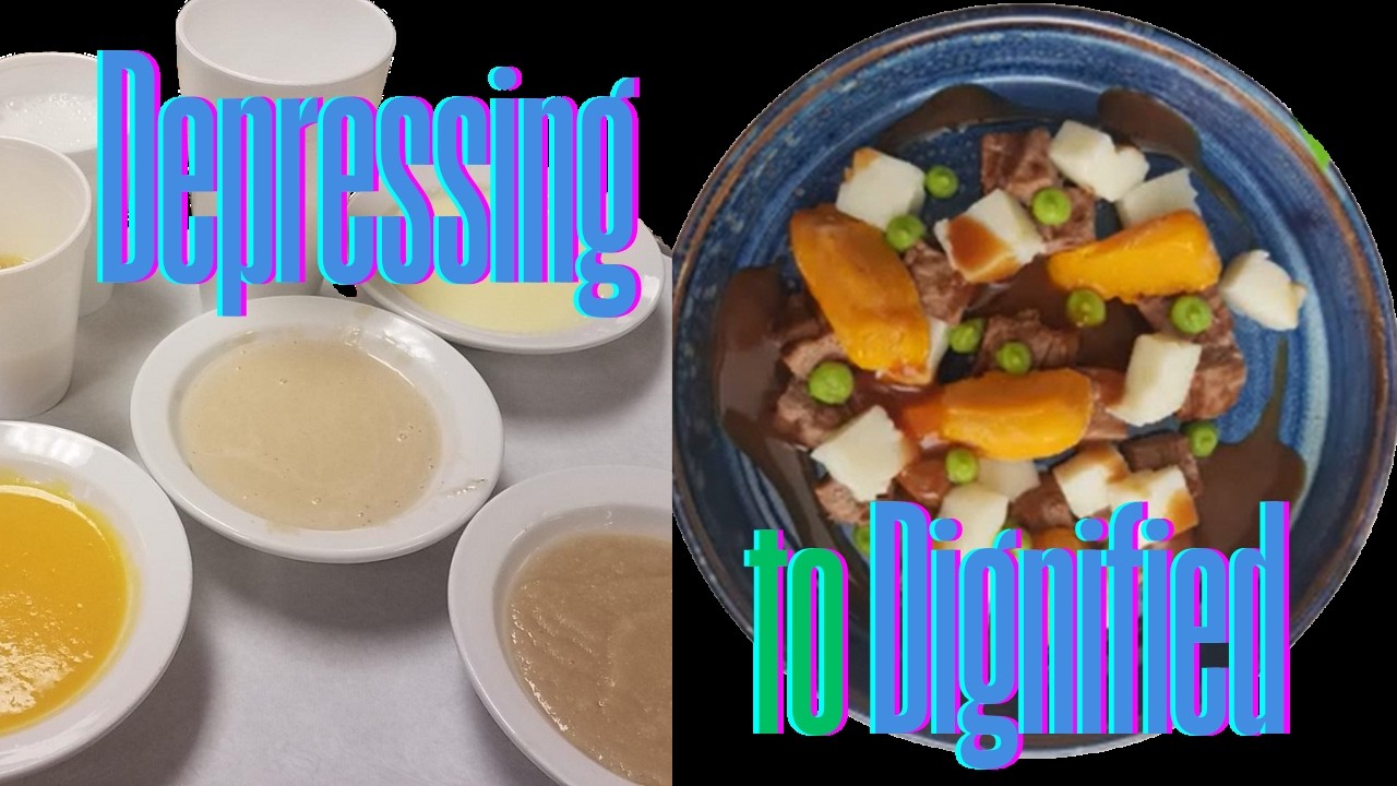 Does IDDSI Food Have to Be Ugly? Chef Reveals Stunning Dysphagia Meals - STJ + Friends Ep 1