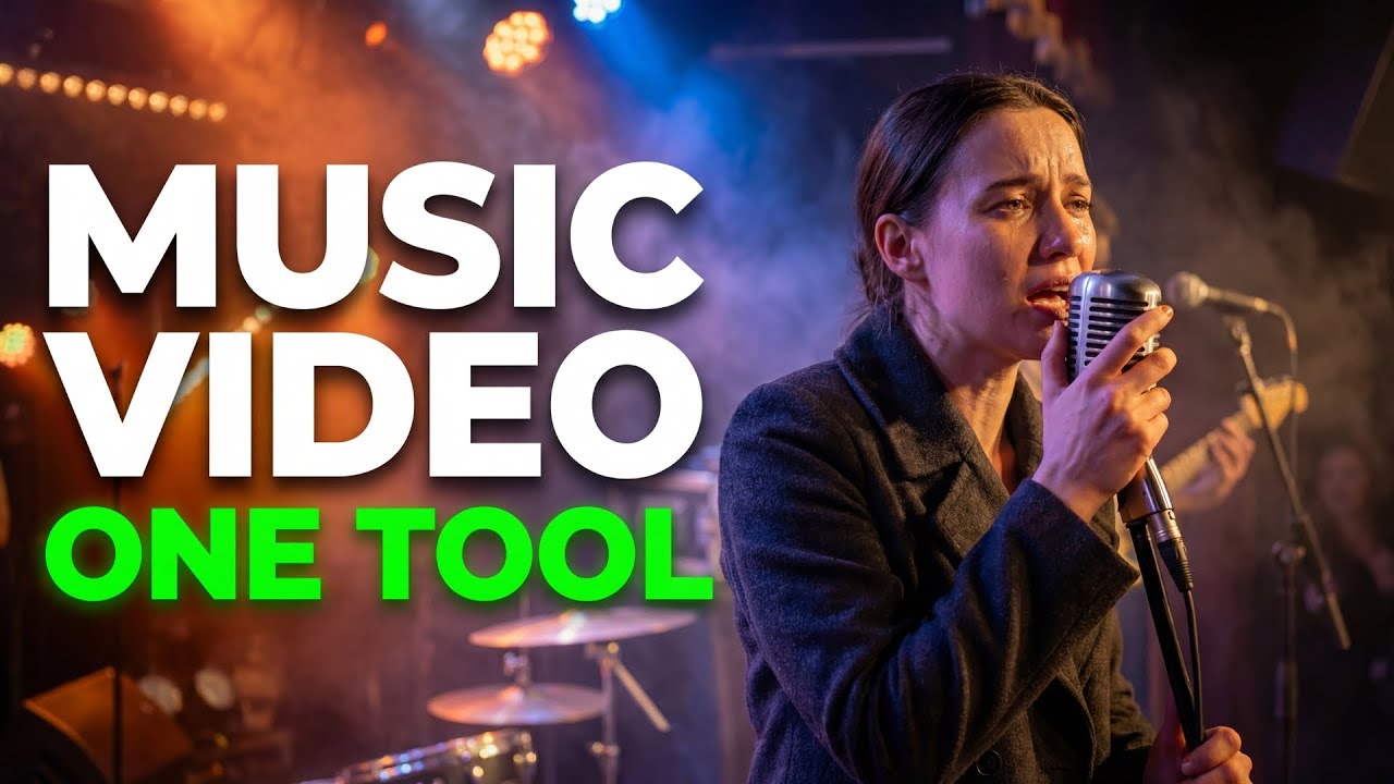 How to Create an AI Music Video Using ONE Tool