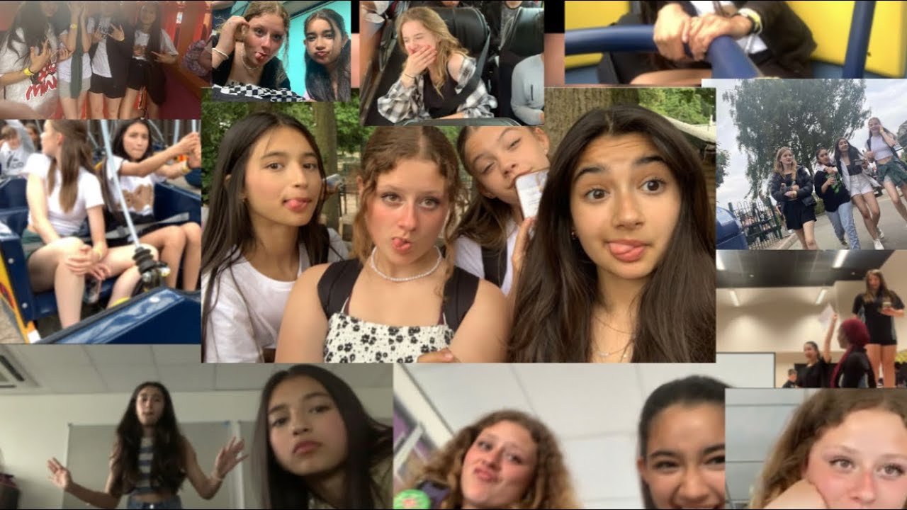 Last week of school vlog! & Drayton manor trip