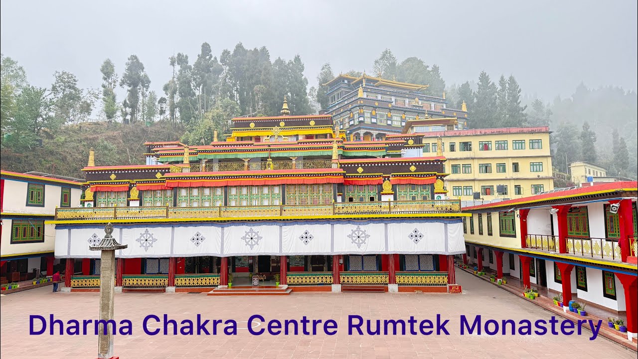 Ritual  Tshechu mask dance at Dhensa Rumtek Monastery  5th June 2025