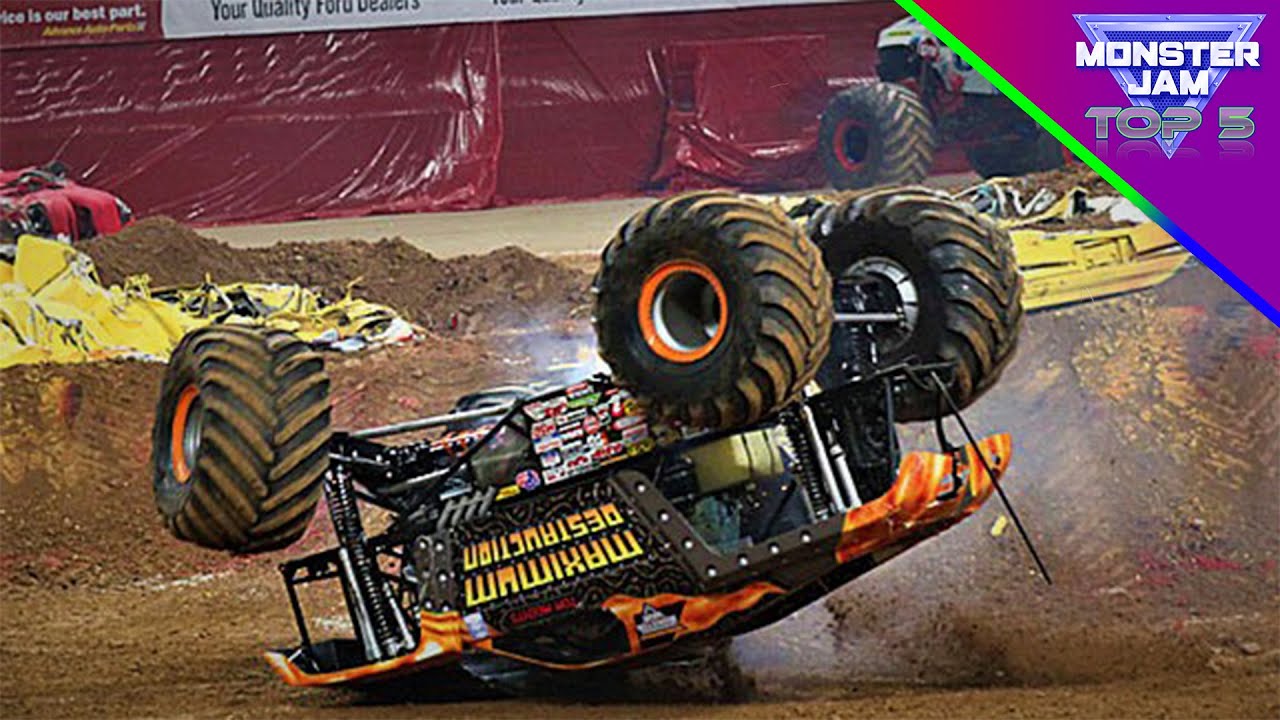 Monster Jam Top 5 Tom Meents Saves