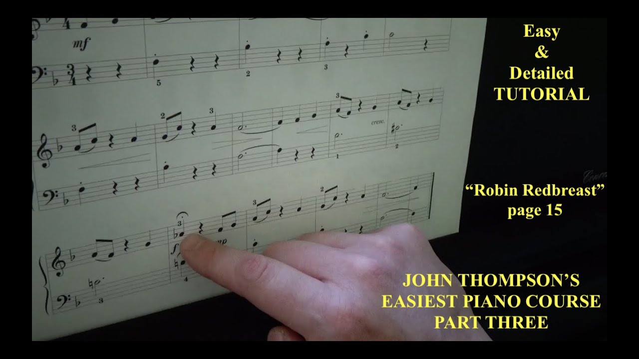 John Thompson Easiest Piano Course Part 3 – 
