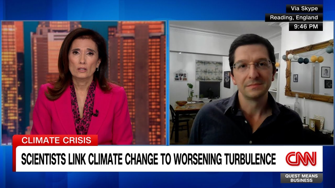 Paul Williams on Link Between Climate Change and Turbulence