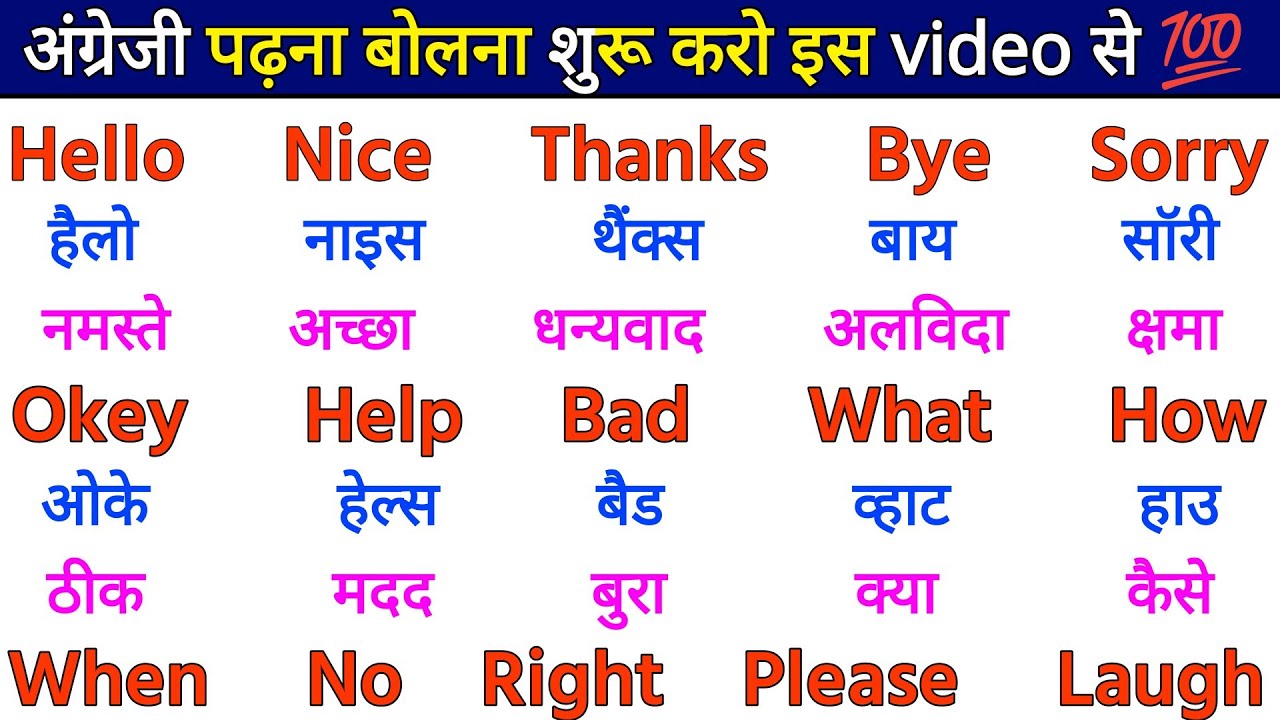 अंग्रेजी सीखने का गुरुमंत्र | English padhna kaise sikhe | How to learn english