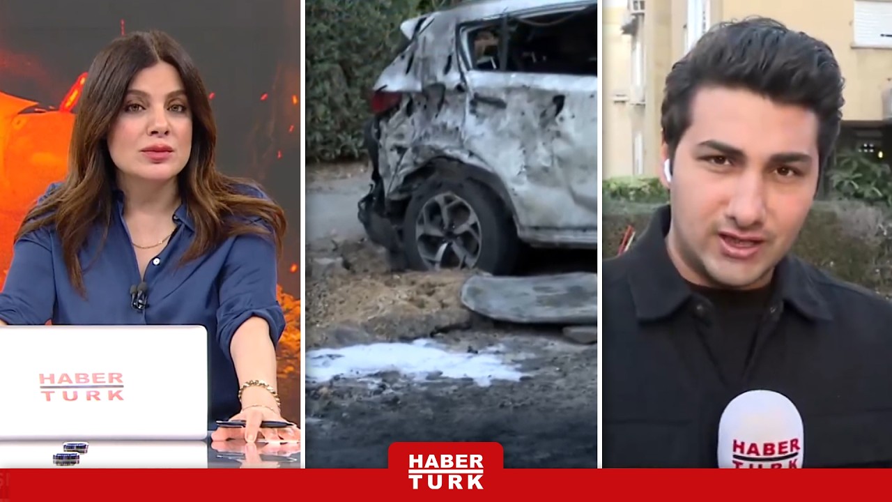 Habertürk Ekibi İran'ın Vurduğu Mahallede