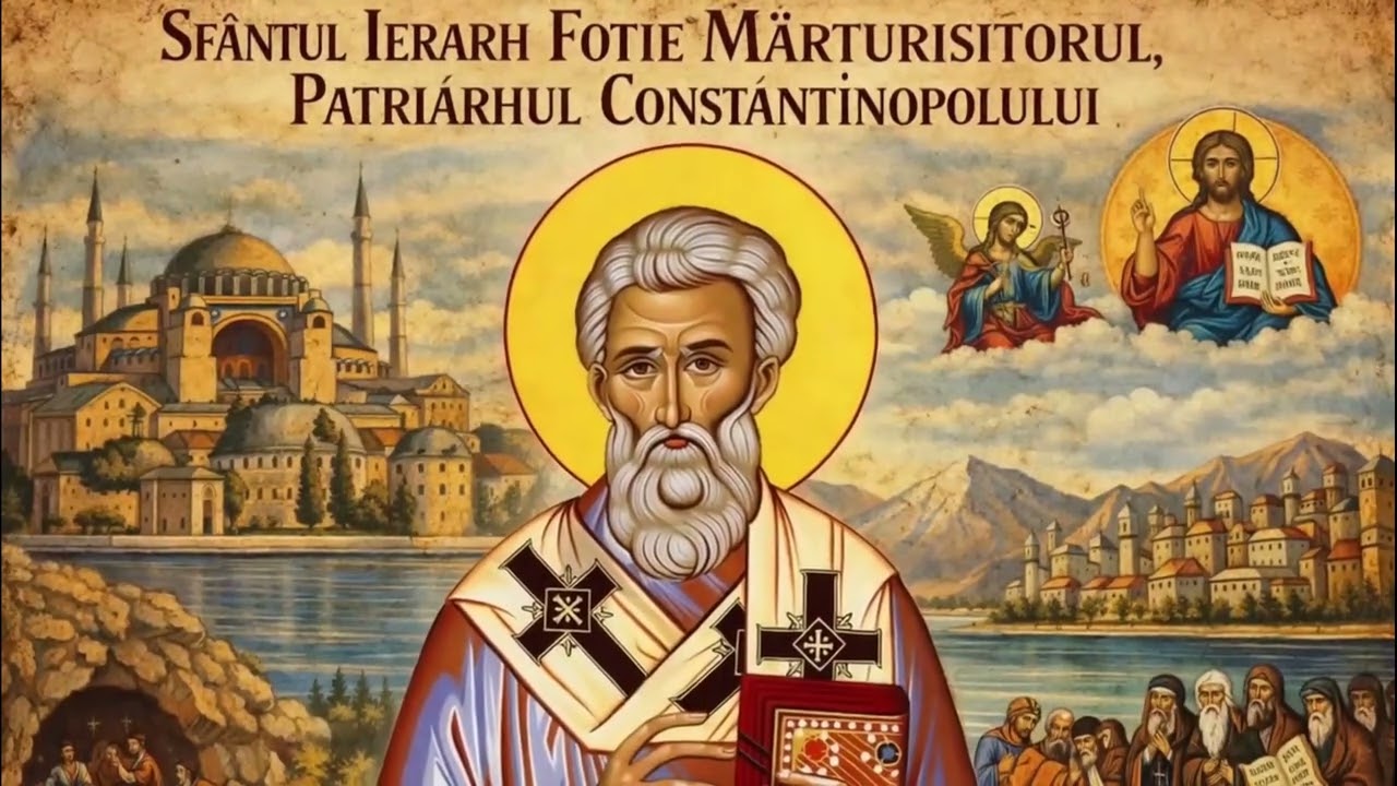 Acatistul Sfântului Ierarh Fotie Mărturisitorul, Patriarhul Constantinopolului - 6 februarie